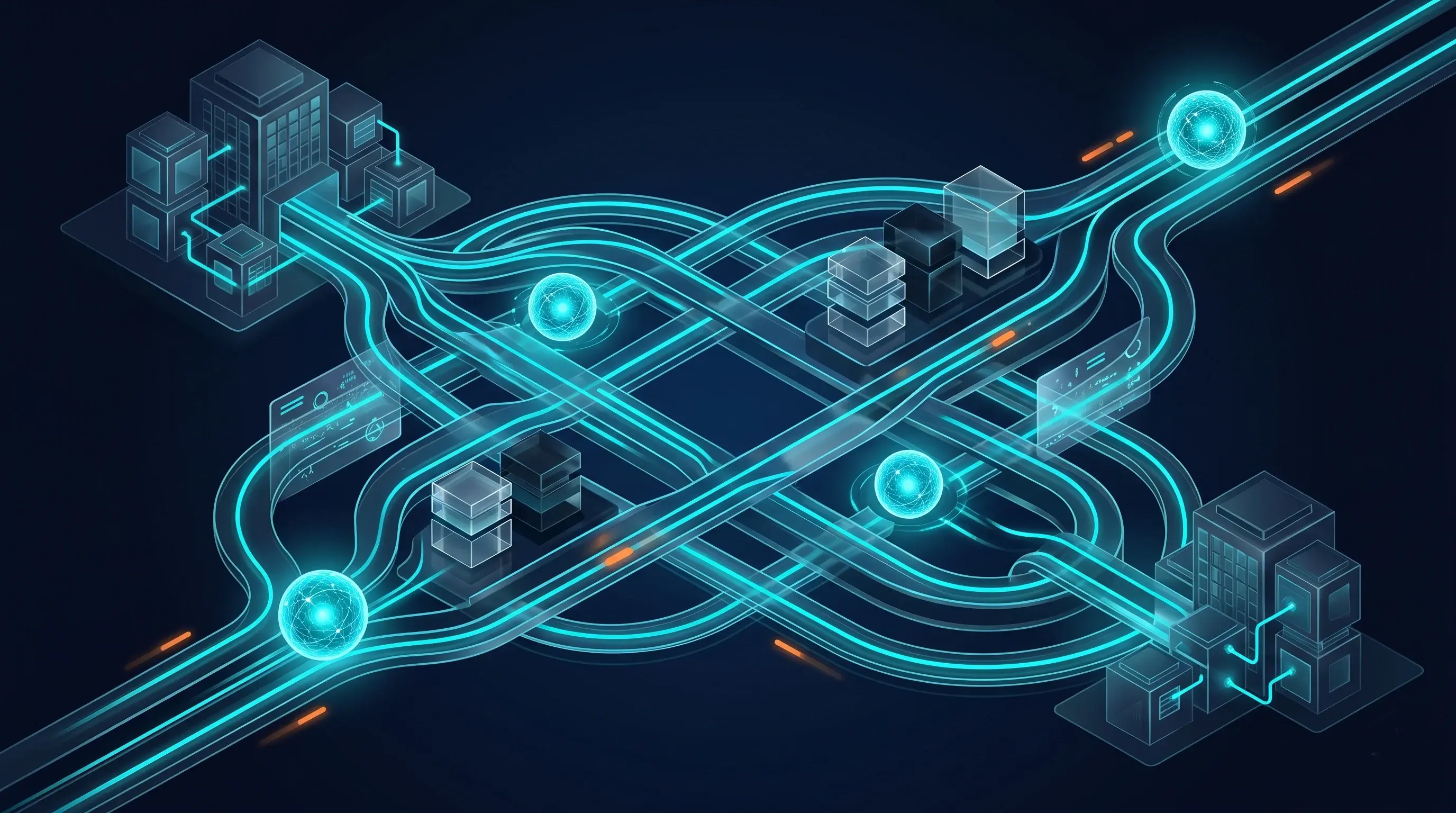 Abstract direct connection between fuel vendor and customer through a structured digital relationship layer.